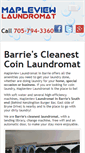 Mobile Screenshot of mapleviewlaundromat.com